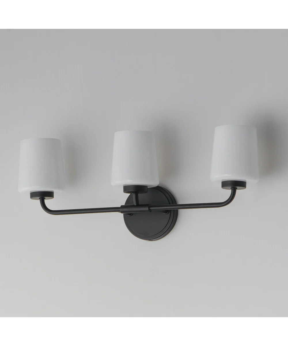 Durham 3-Light Bath Vanity Black - Image 4