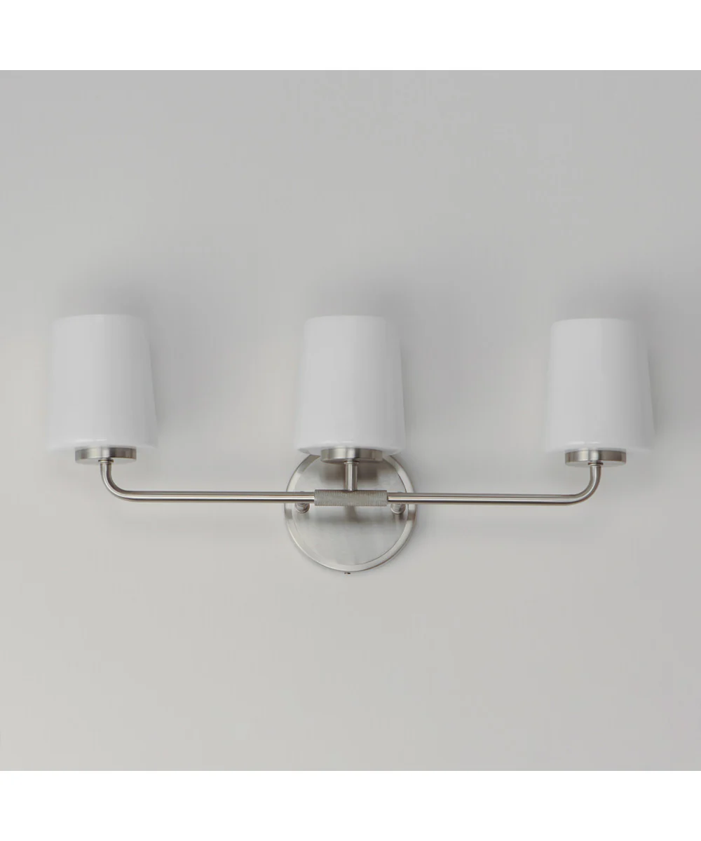 Durham 3-Light Bath Vanity Satin Nickel - Image 2