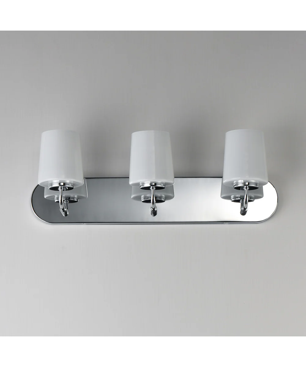 Durham 3-Light Strip Bath Vanity Polished Chrome - Image 2