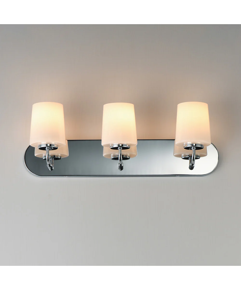 Durham 3-Light Strip Bath Vanity Polished Chrome - Image 3