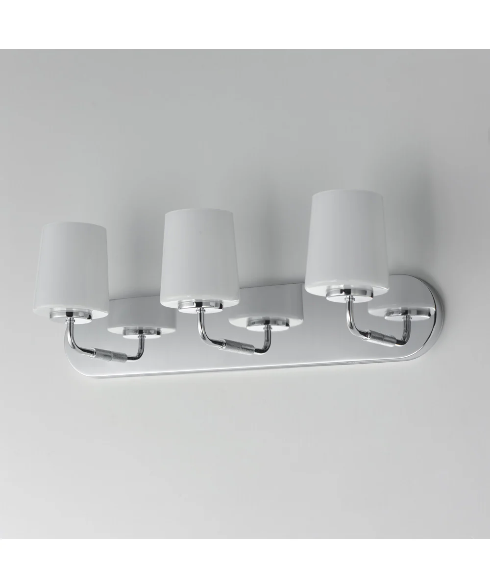 Durham 3-Light Strip Bath Vanity Polished Chrome - Image 4