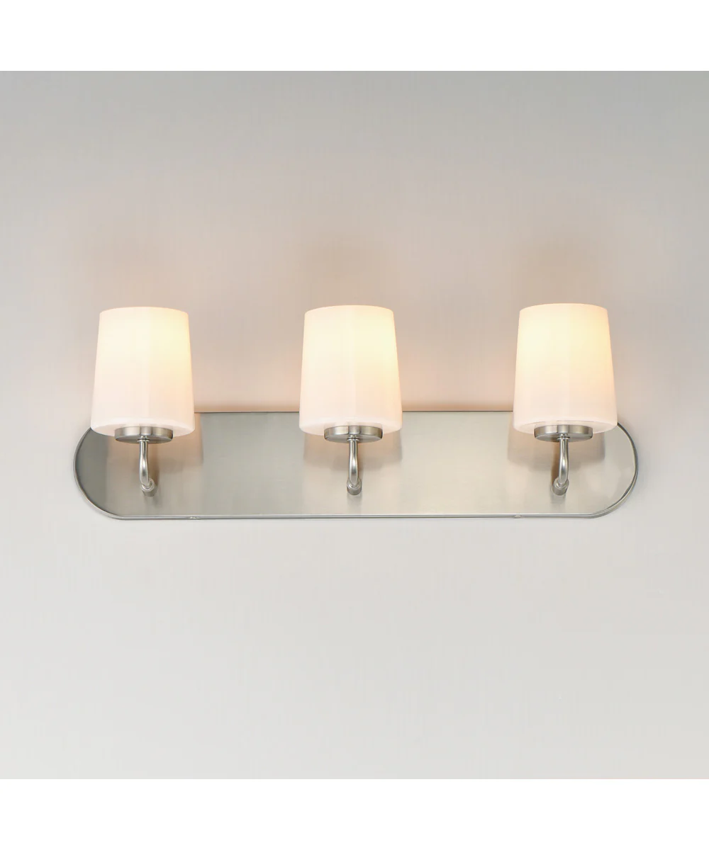 Durham 3-Light Strip Bath Vanity Satin Nickel - Image 3