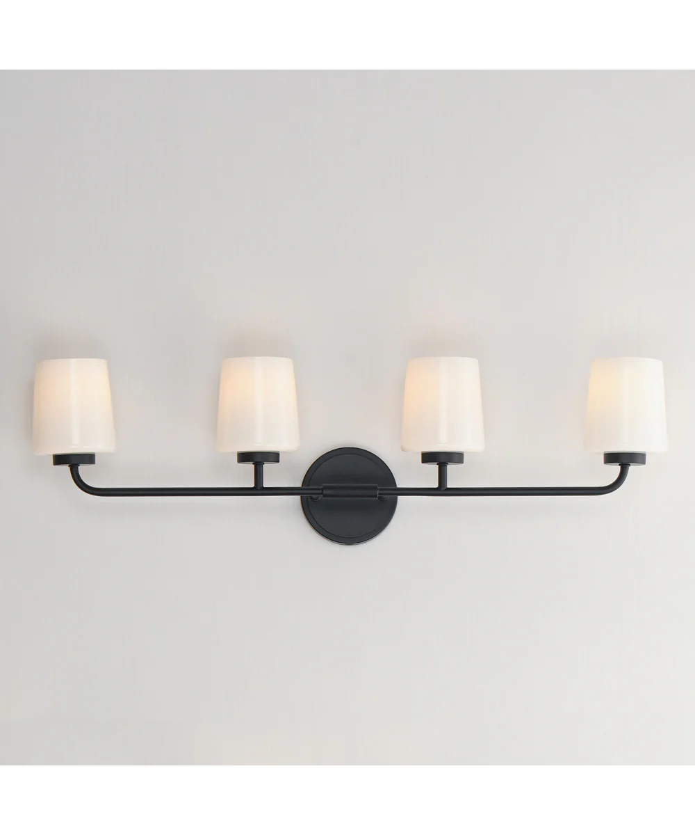 Durham 4-Light Bath Vanity Black - Image 3
