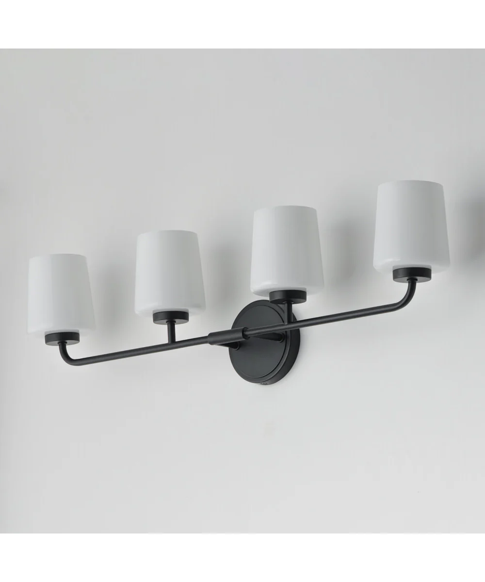 Durham 4-Light Bath Vanity Black - Image 4