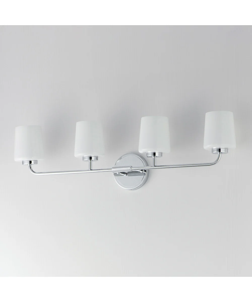 Durham 4-Light Bath Vanity Polished Chrome - Image 4