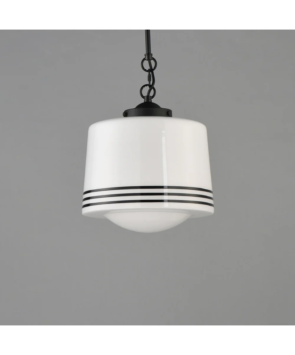 Eureka 1-Light Pendant Black - Image 2