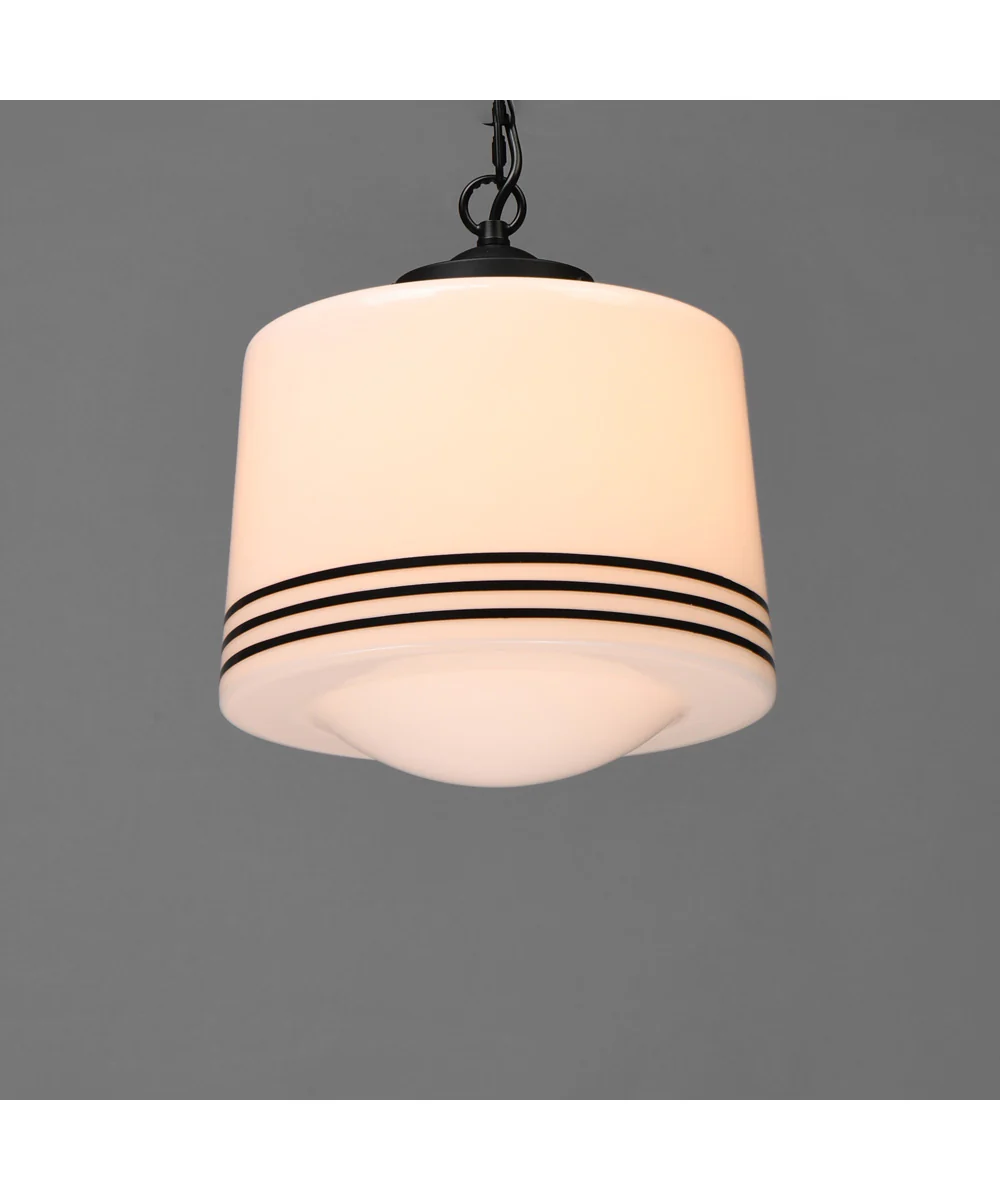 Eureka 1-Light Pendant Black - Image 3