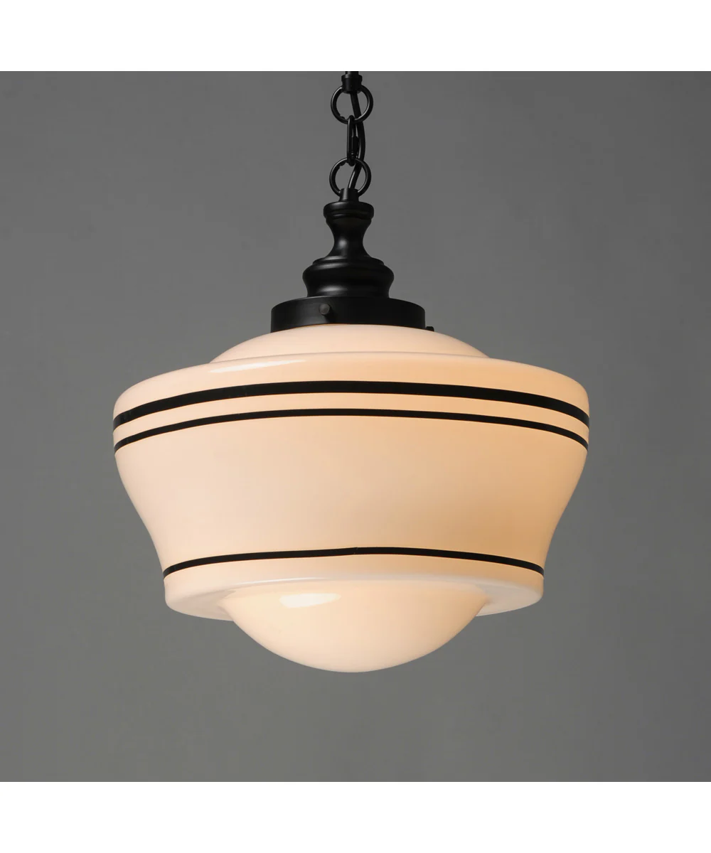 Eureka 1-Light Pendant Black - Image 2