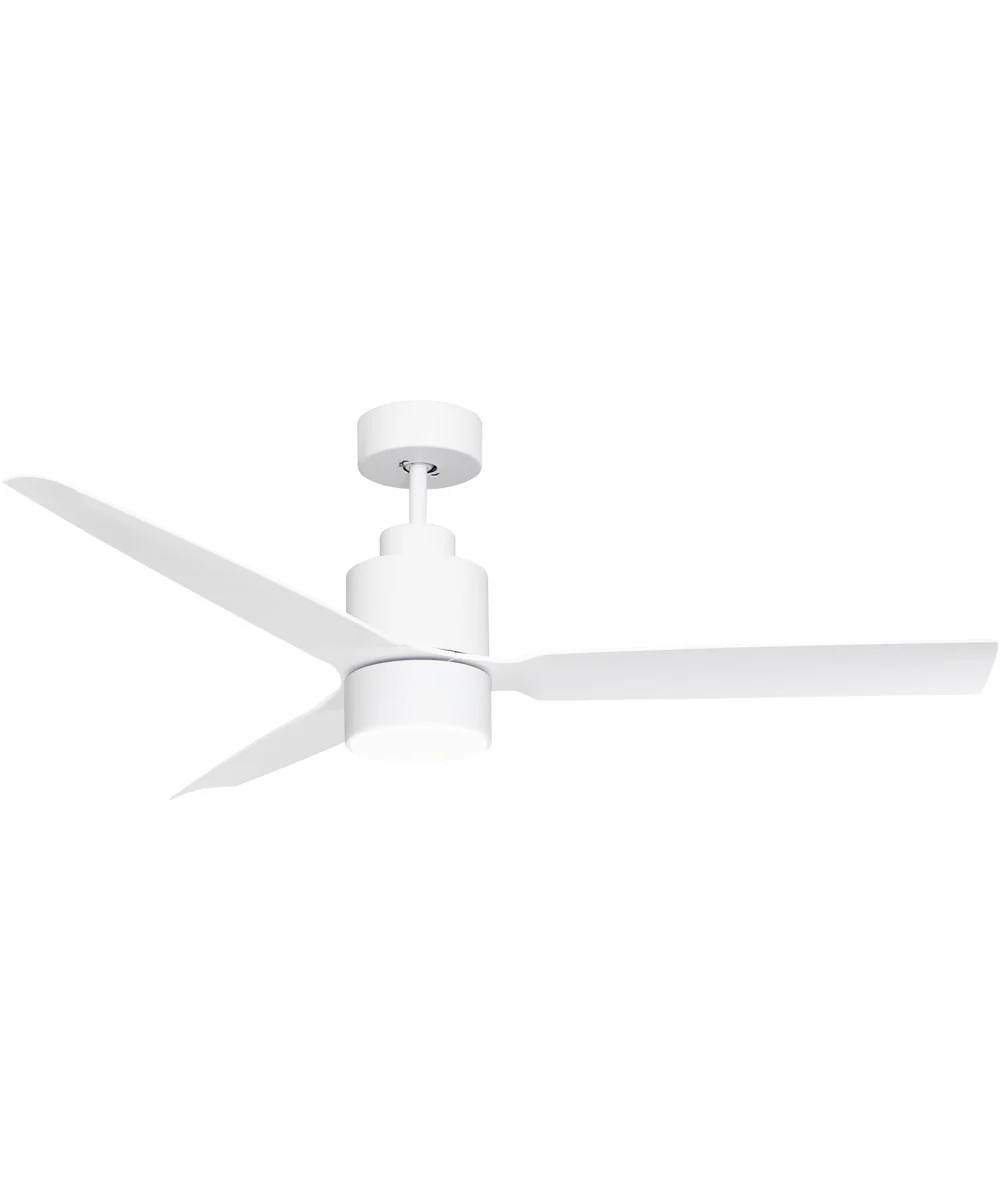 Falcon DC 52 inch Indoor/Outdoor Fan w LED Light Kit Matte White - Image 2