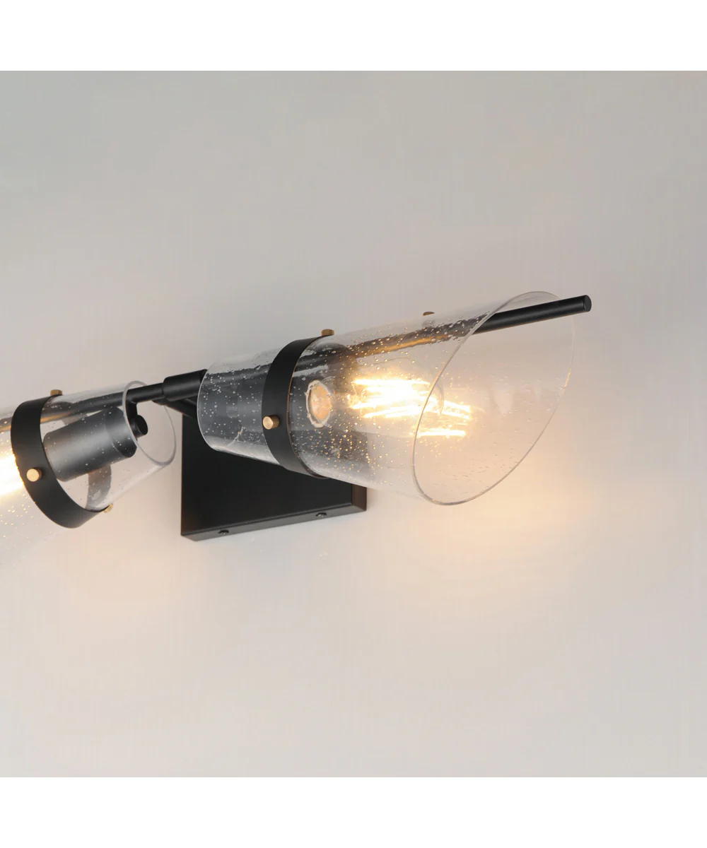 Finch 2-Light Wall Sconce Dark Bronze/Antique Brass - Image 6