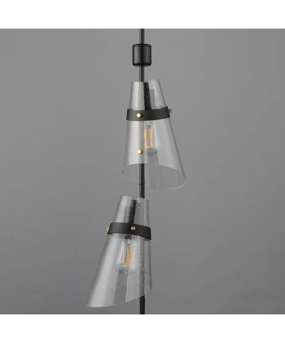 Finch 3-Light Vertical Pendant Dark Bronze/Antique Brass - Image 5