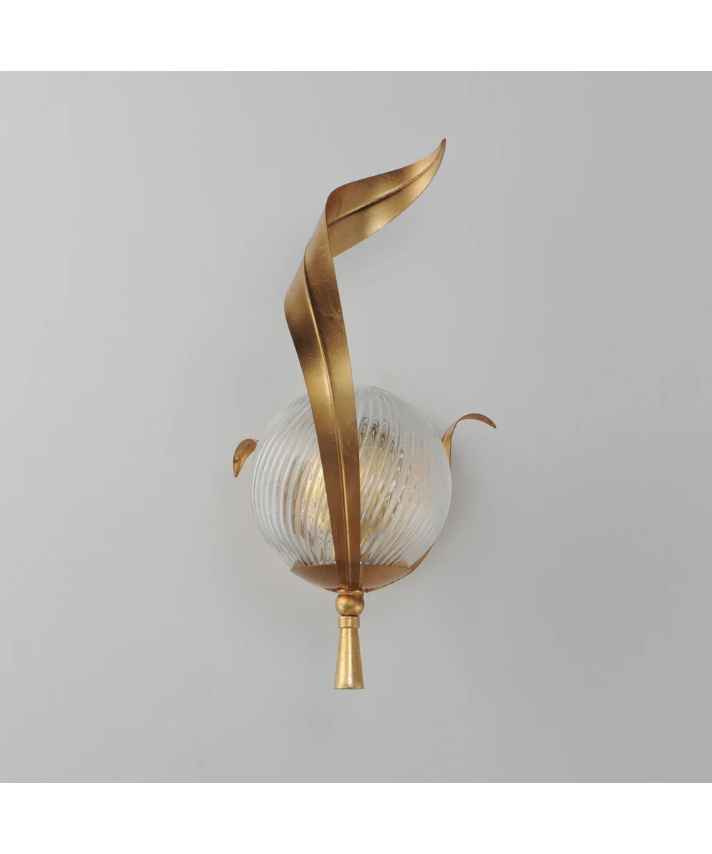 Firenze Wall Sconce Gold Leaf - Image 2