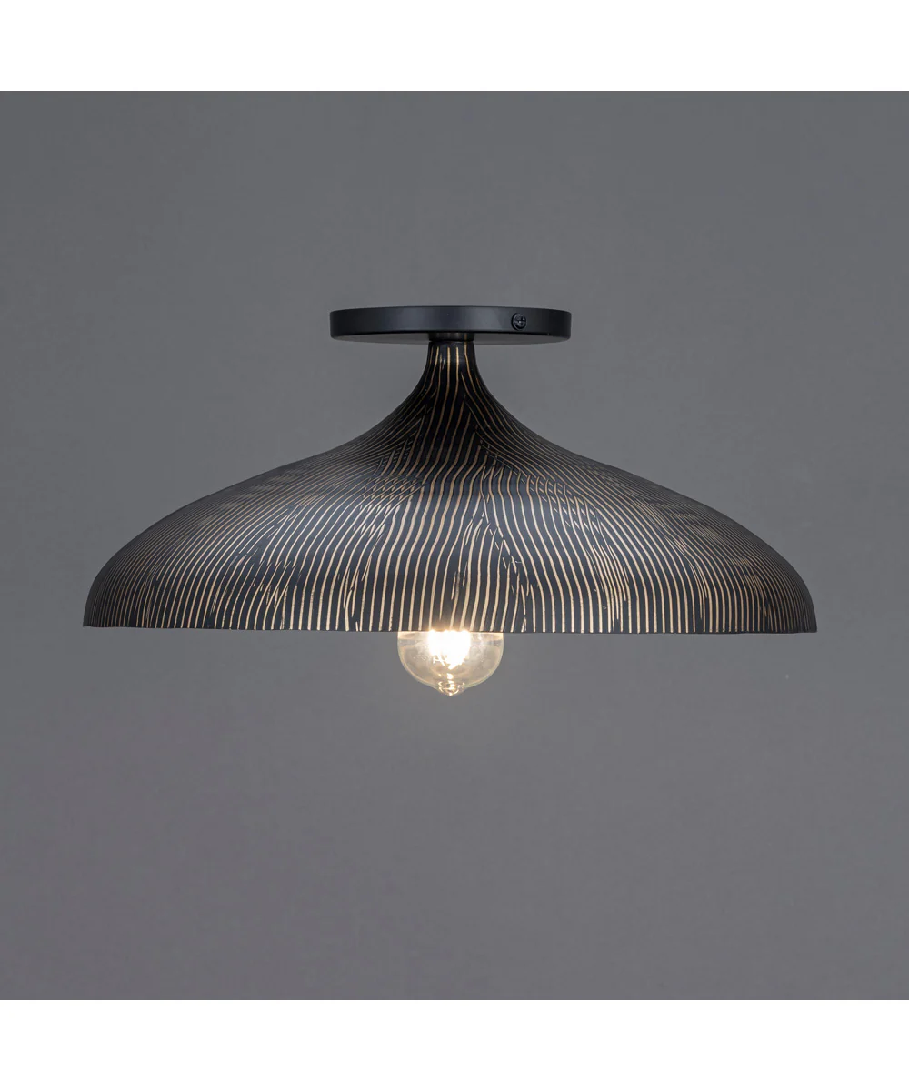 Fleur Flush Mount Black / Gold - Image 4