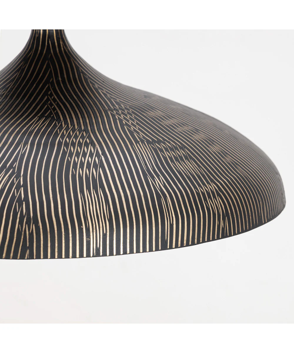 Fleur Flush Mount Black / Gold - Image 5