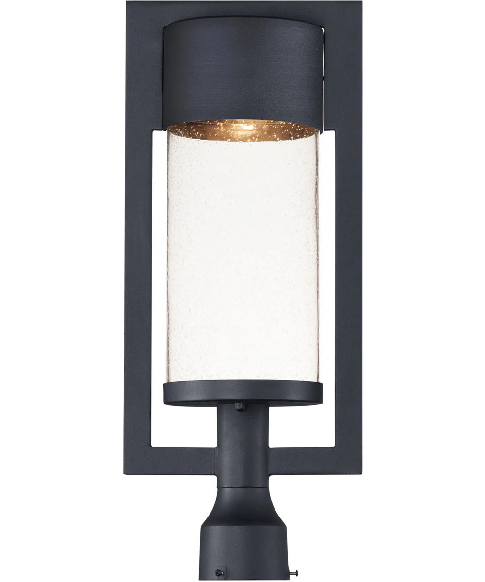Focus LED Outdoor Post Mount Black