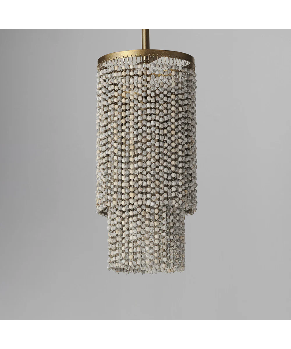 Fontaine 1-Light Pendant Golden Silver - Image 3