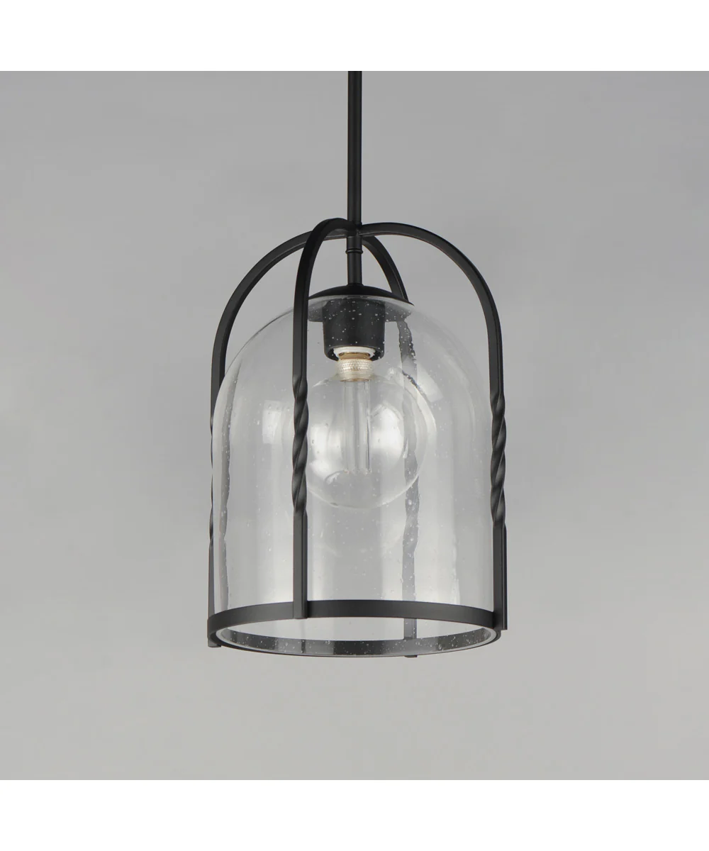 Foundry 1-Light Pendant Black - Image 3