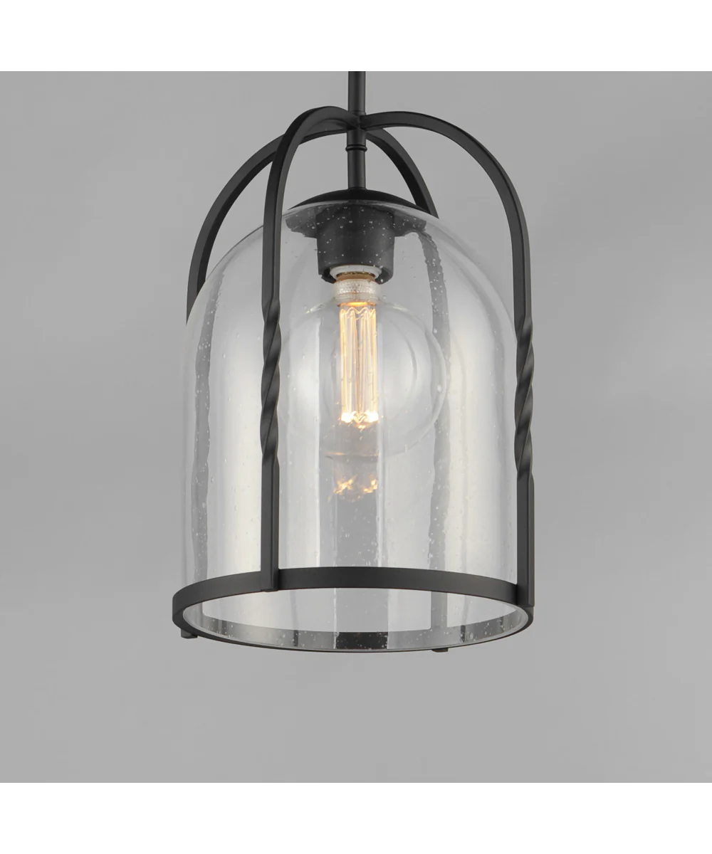 Foundry 1-Light Pendant Black - Image 4
