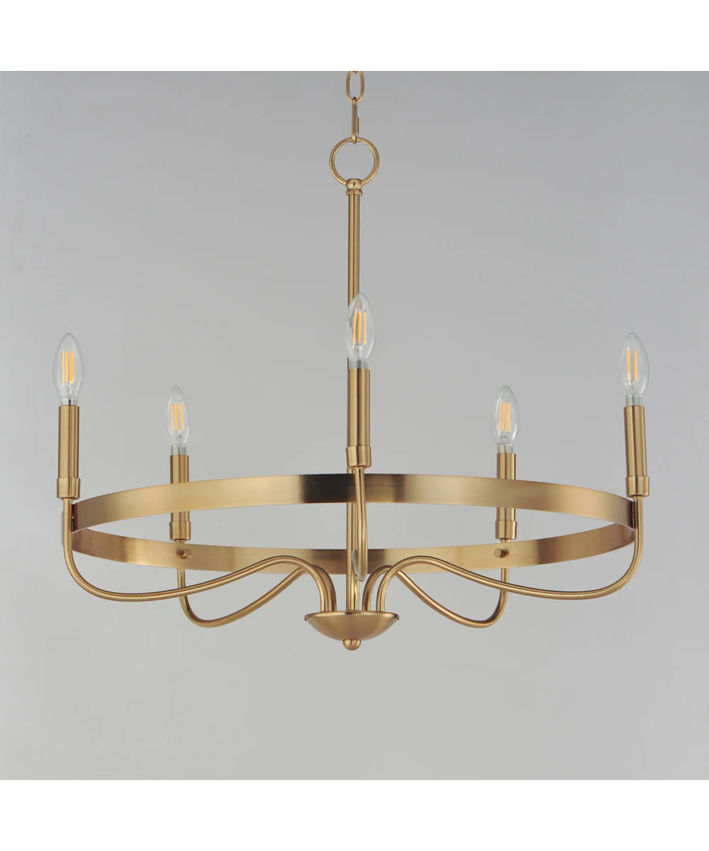 Frankie 5-Light Chandelier Heritage - Image 2