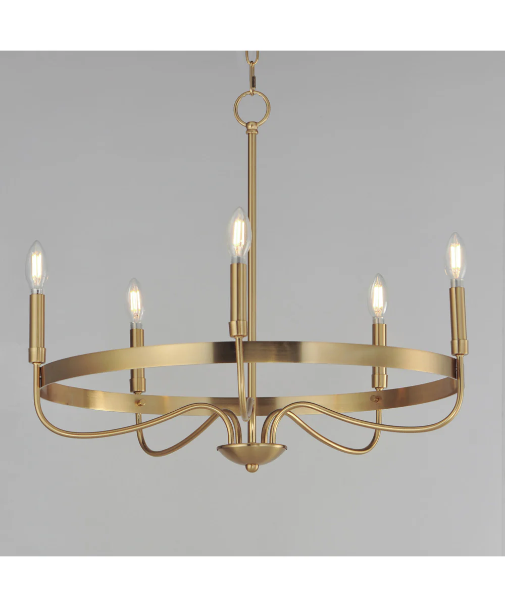 Frankie 5-Light Chandelier Heritage - Image 3
