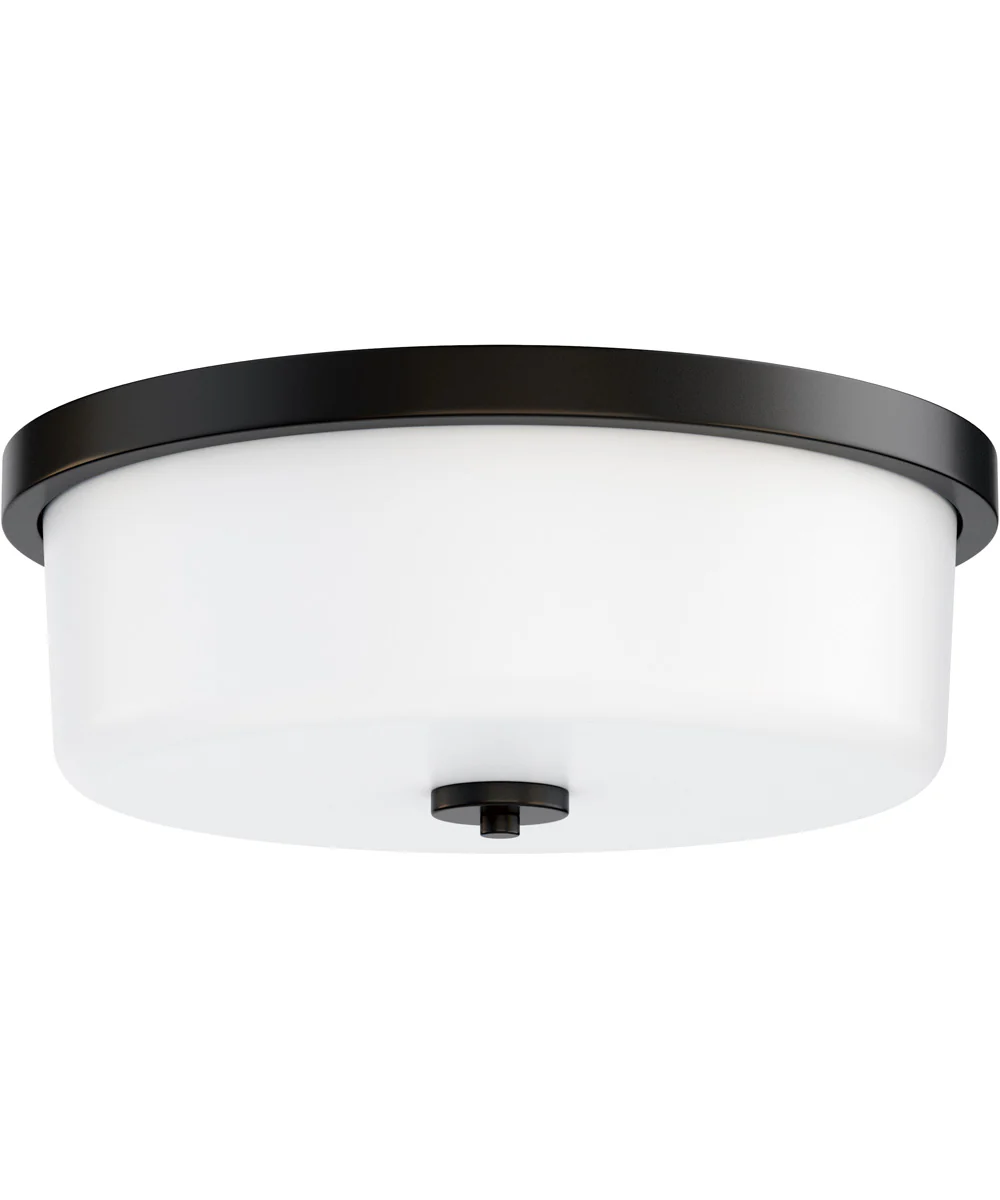 Fuller 3-Light Flush Mount Black