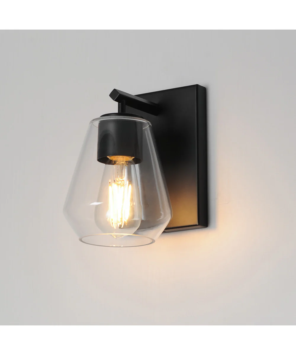 Geode 1-Light Sconce Black - Image 4