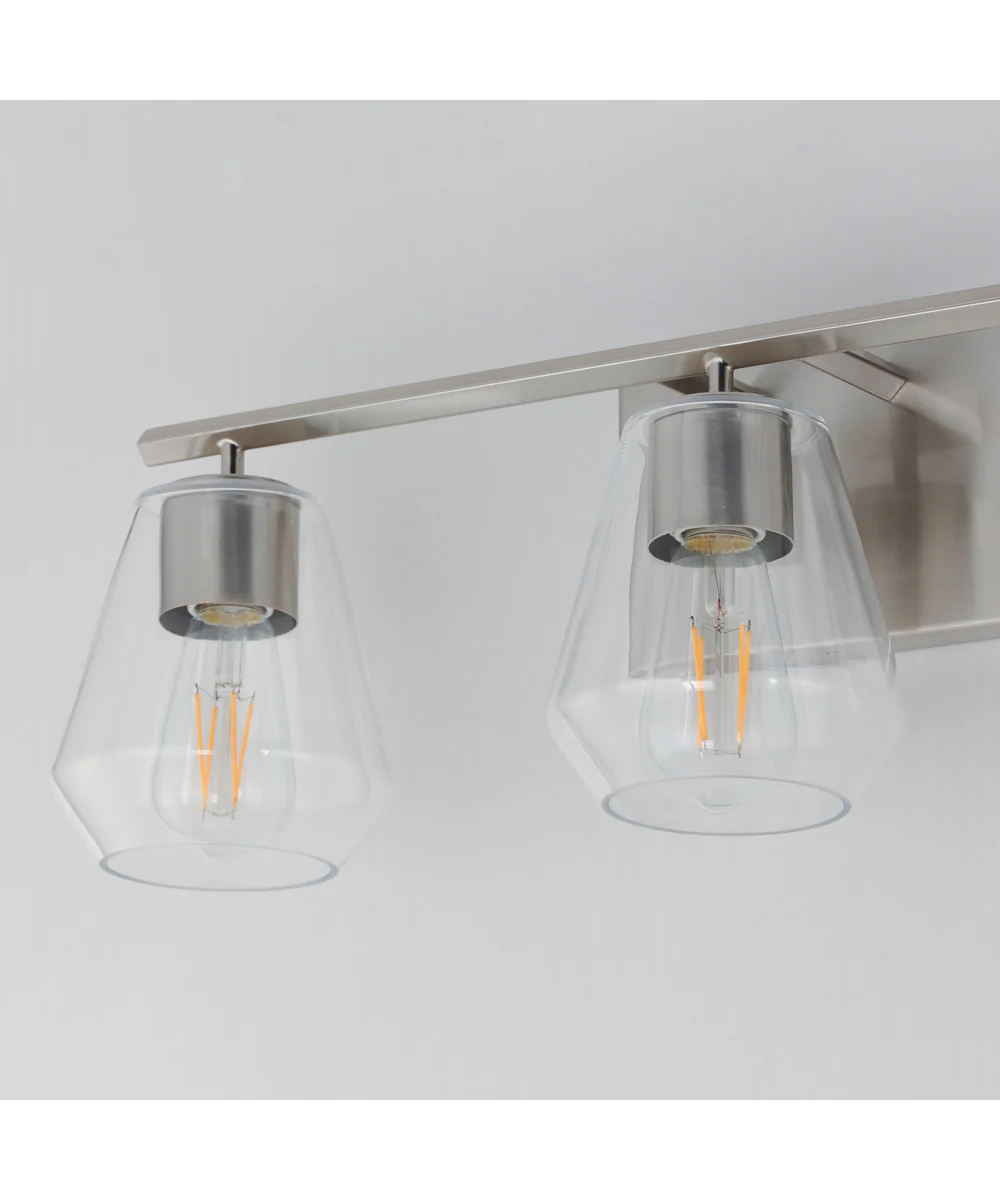 Geode 3-Light Bath Vanity Satin Nickel - Image 6