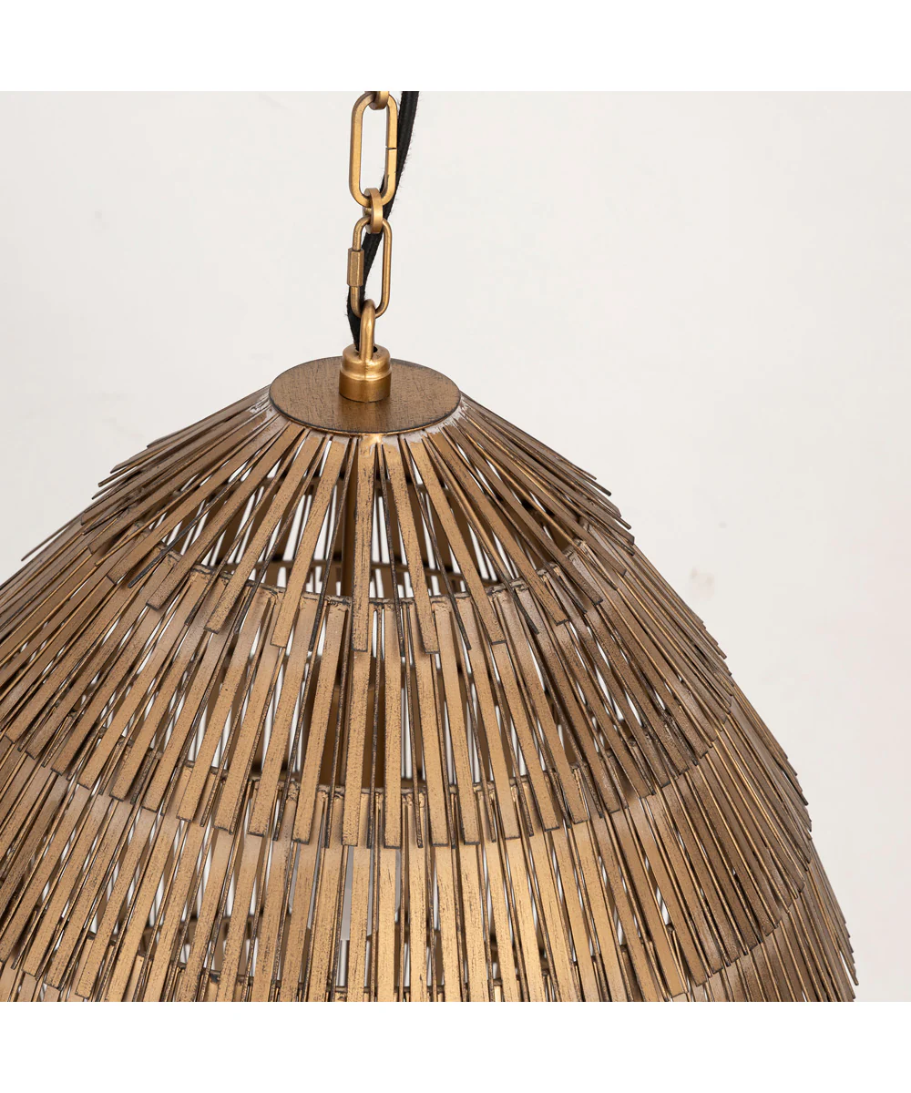 Gilda Large Pendant Antique Brass - Image 5