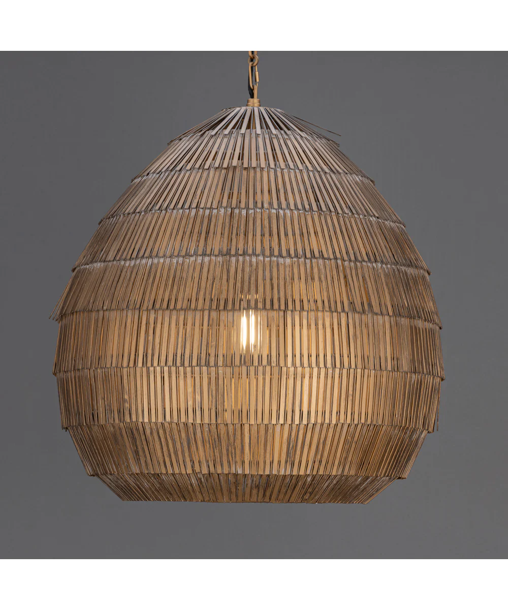 Gilda X-Large Pendant Antique Brass - Image 3