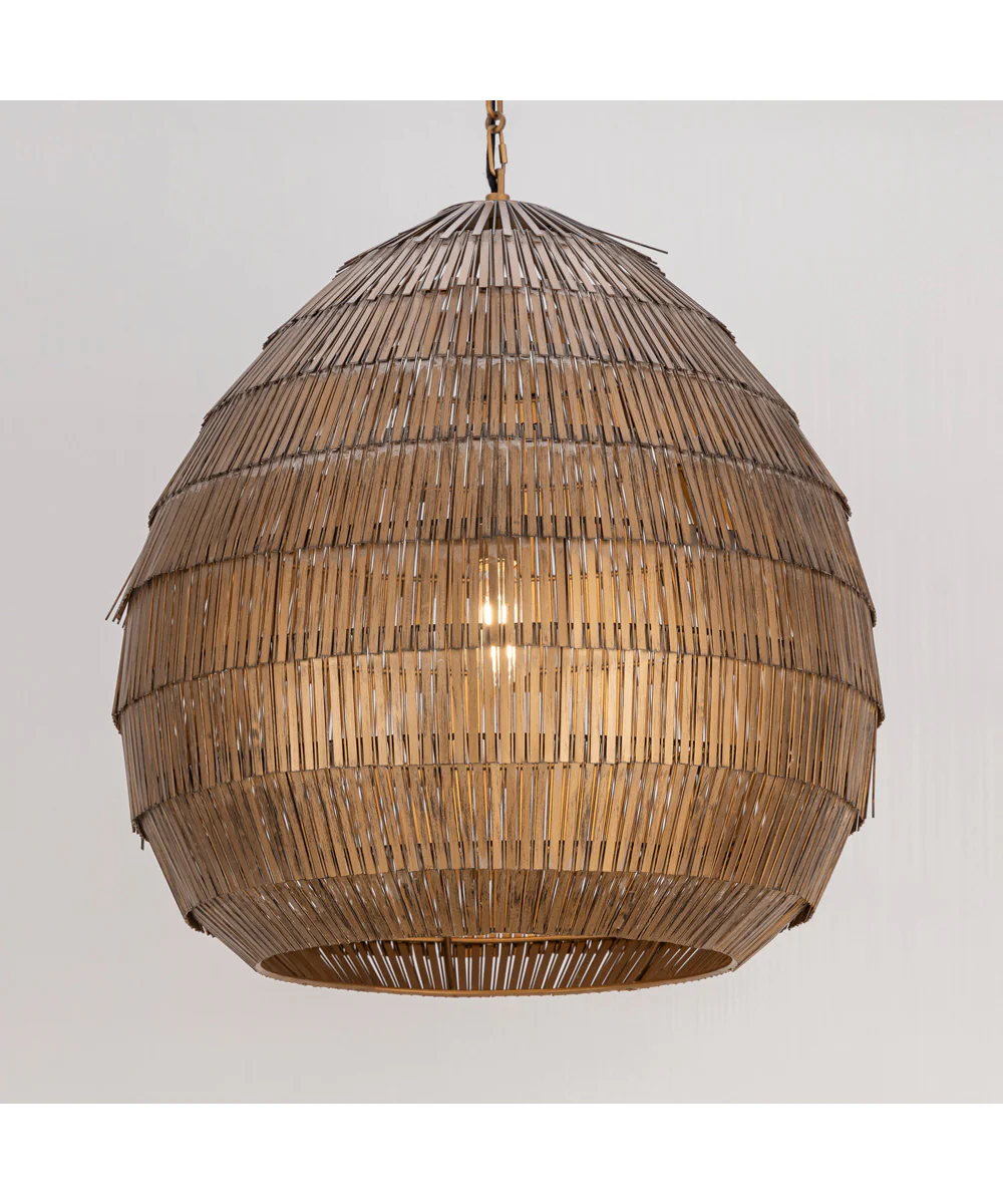 Gilda X-Large Pendant Antique Brass - Image 4