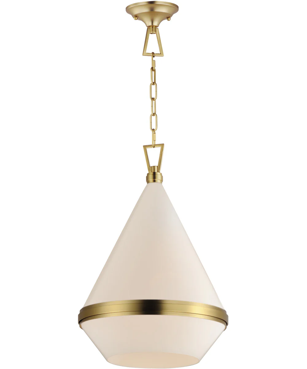 Giza 15.5 inch Pendant Satin Brass