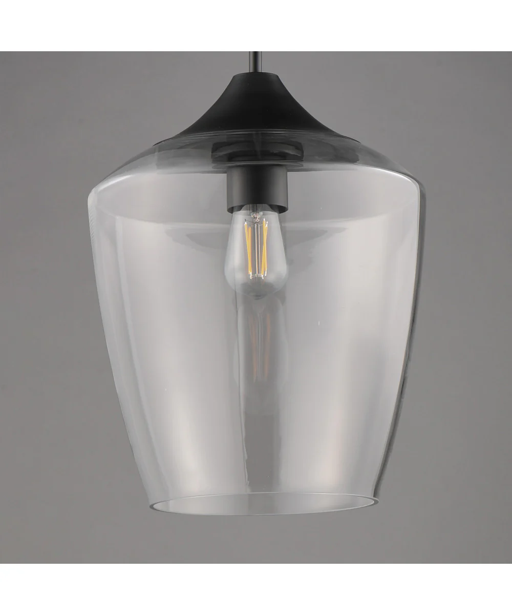 Goblet 12 inch Single Pendant Black - Image 3