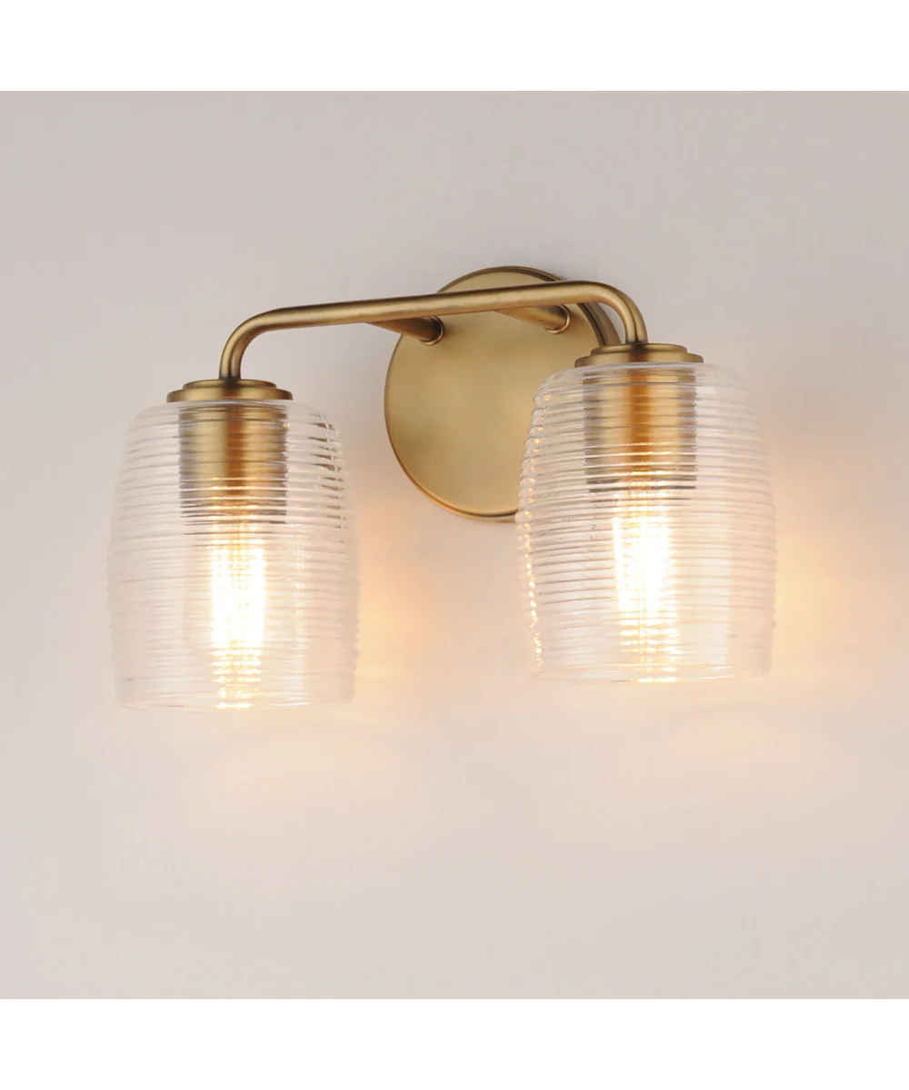 Honey 2-Light Sconce Natural Aged Brass - Image 4