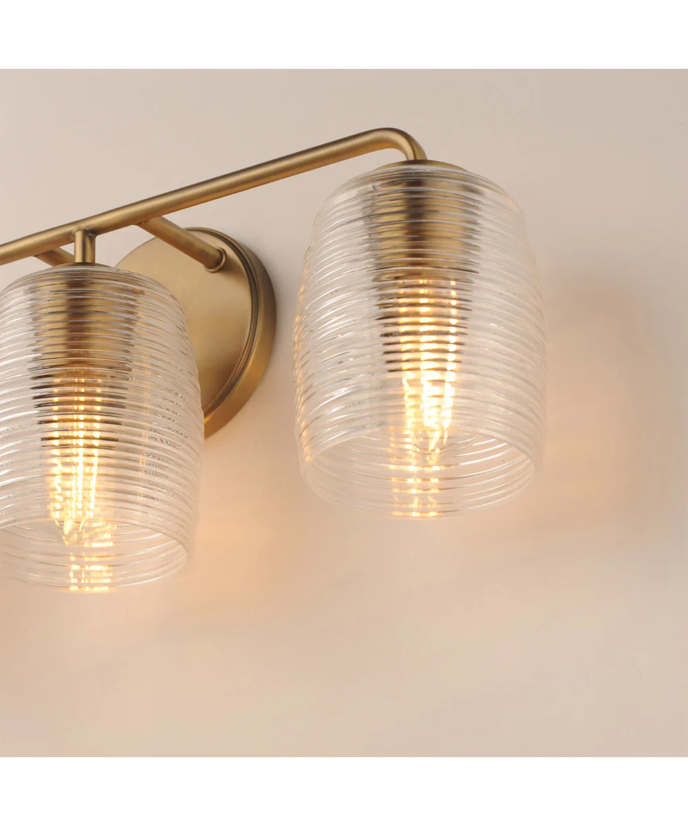 Honey 3-Light Bath Vanity Natural Aged Brass - Image 6