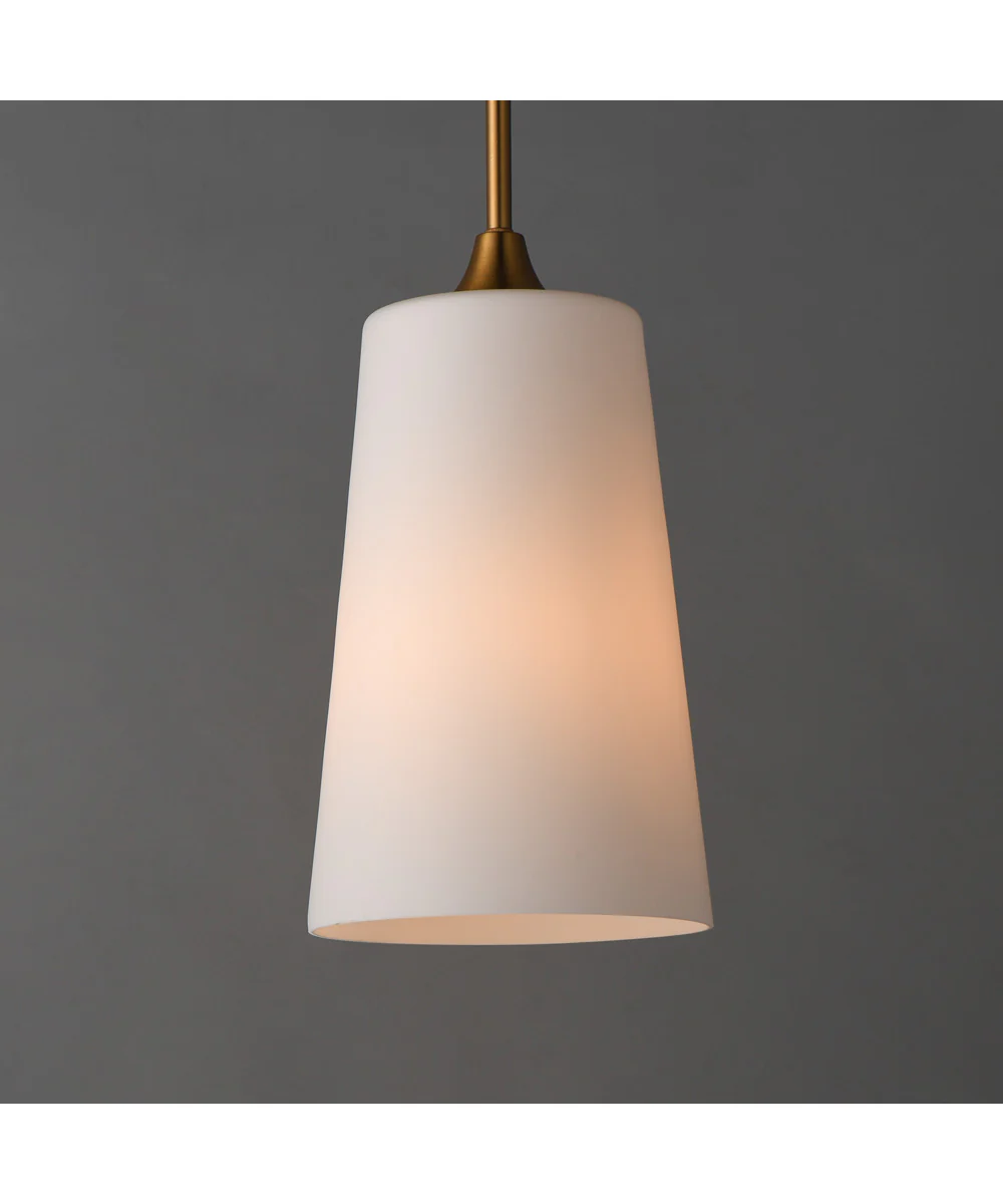 Hudson 1-Light Pendant Natural Aged Brass - Image 3