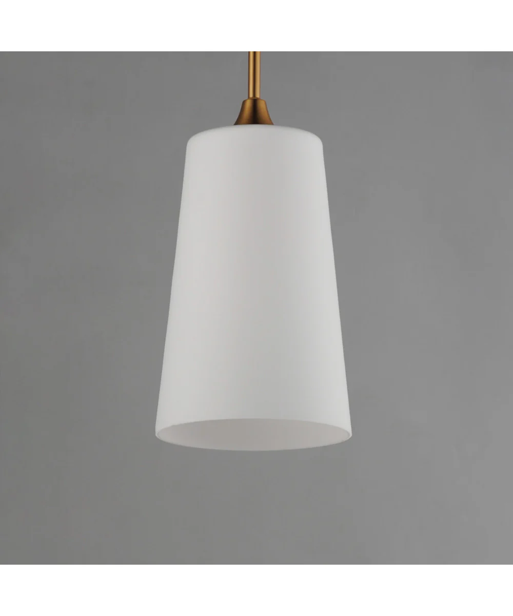 Hudson 1-Light Pendant Natural Aged Brass - Image 4