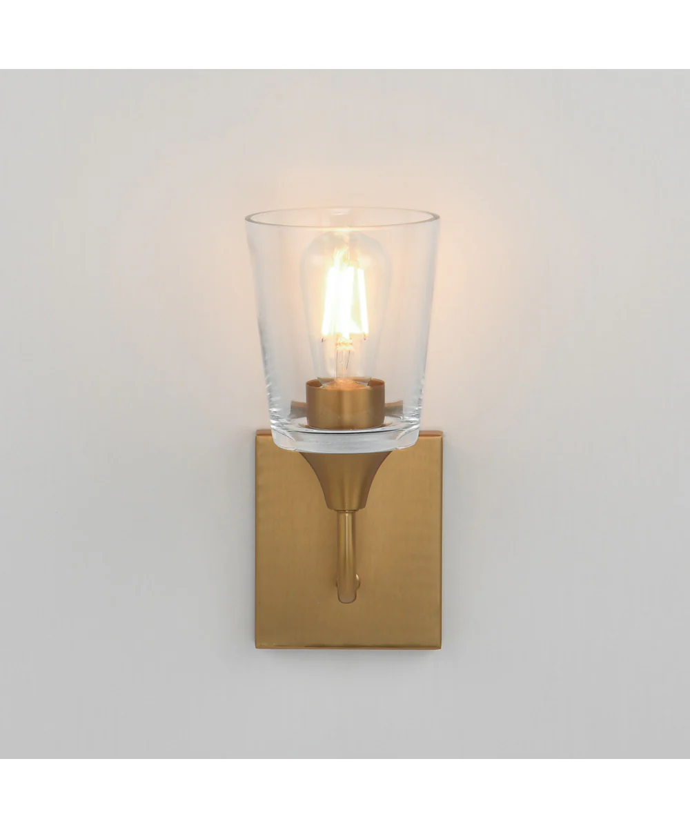 Hudson 1-Light Sconce Natural Aged Brass - Image 3