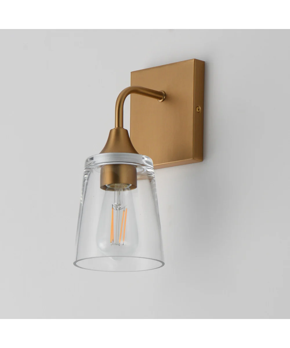 Hudson 1-Light Sconce Natural Aged Brass - Image 4