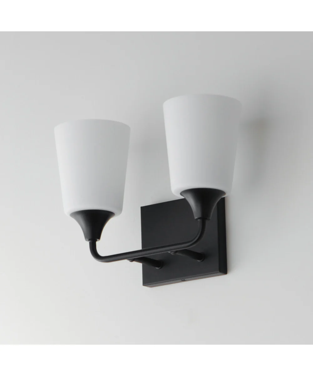 Hudson 2-Light Bath Vanity Black - Image 4
