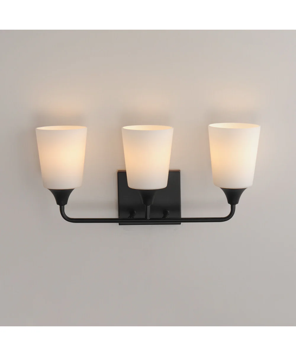 Hudson 3-Light Bath Vanity Black - Image 3