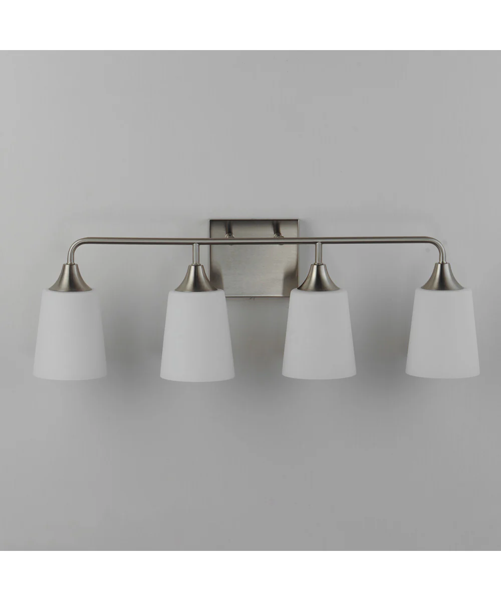 Hudson 4-Light Bath Vanity Satin Nickel - Image 4