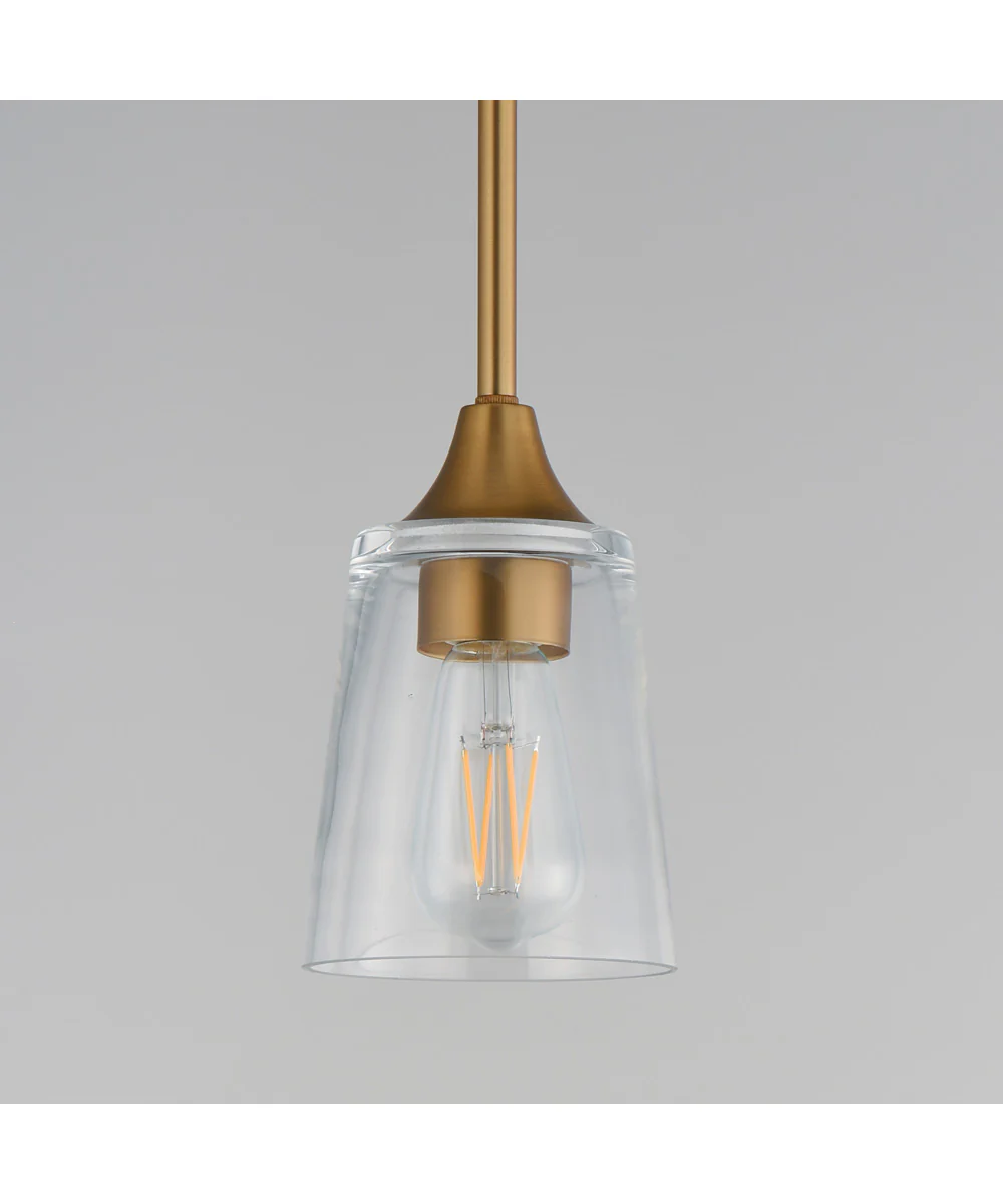 Hudson Mini Pendant Natural Aged Brass - Image 2