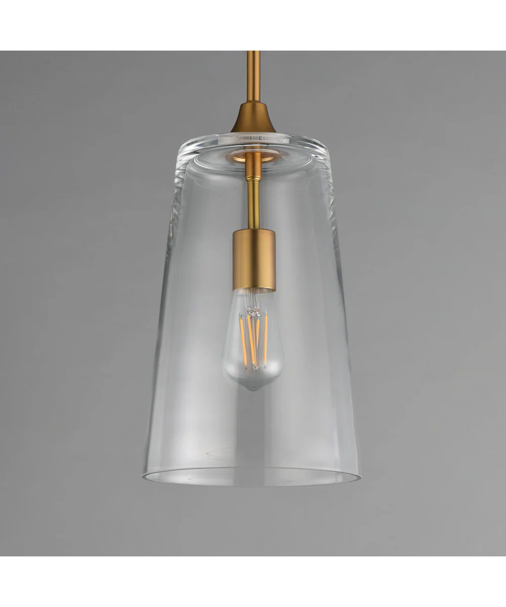 Hudson Single Pendant Natural Aged Brass - Image 2