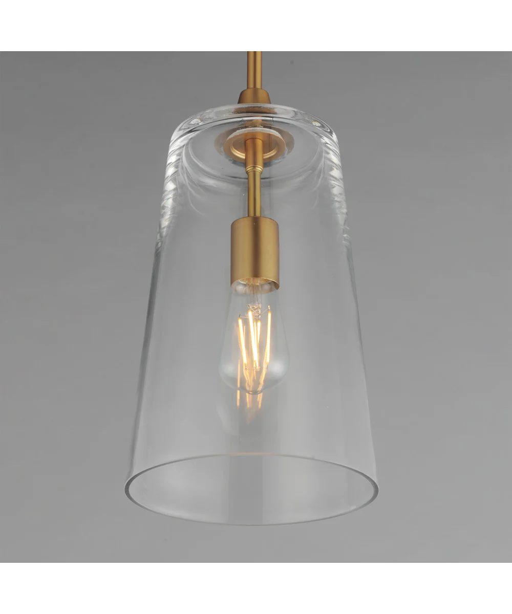 Hudson Single Pendant Natural Aged Brass - Image 3