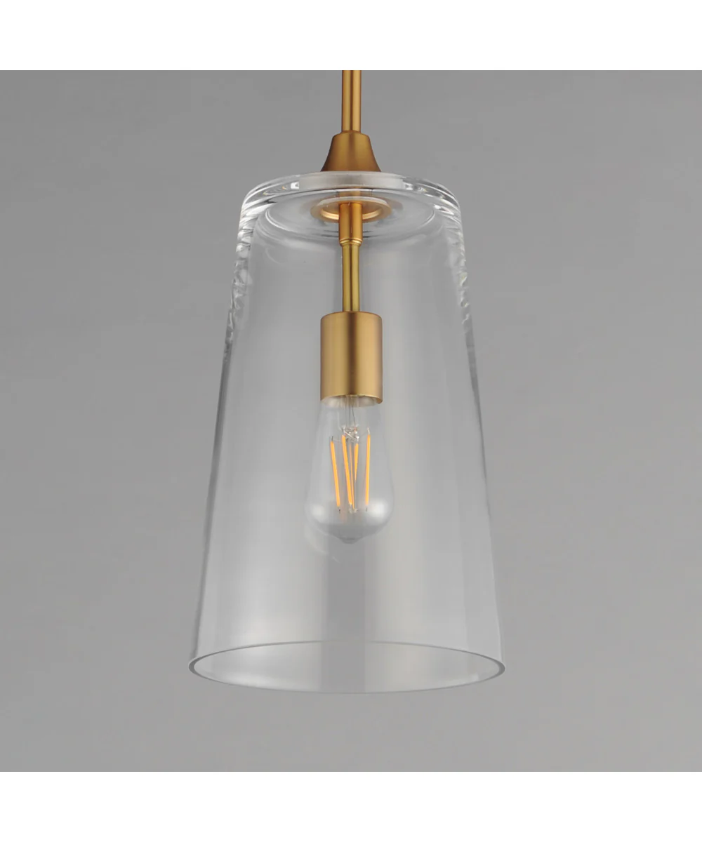 Hudson Single Pendant Natural Aged Brass - Image 4