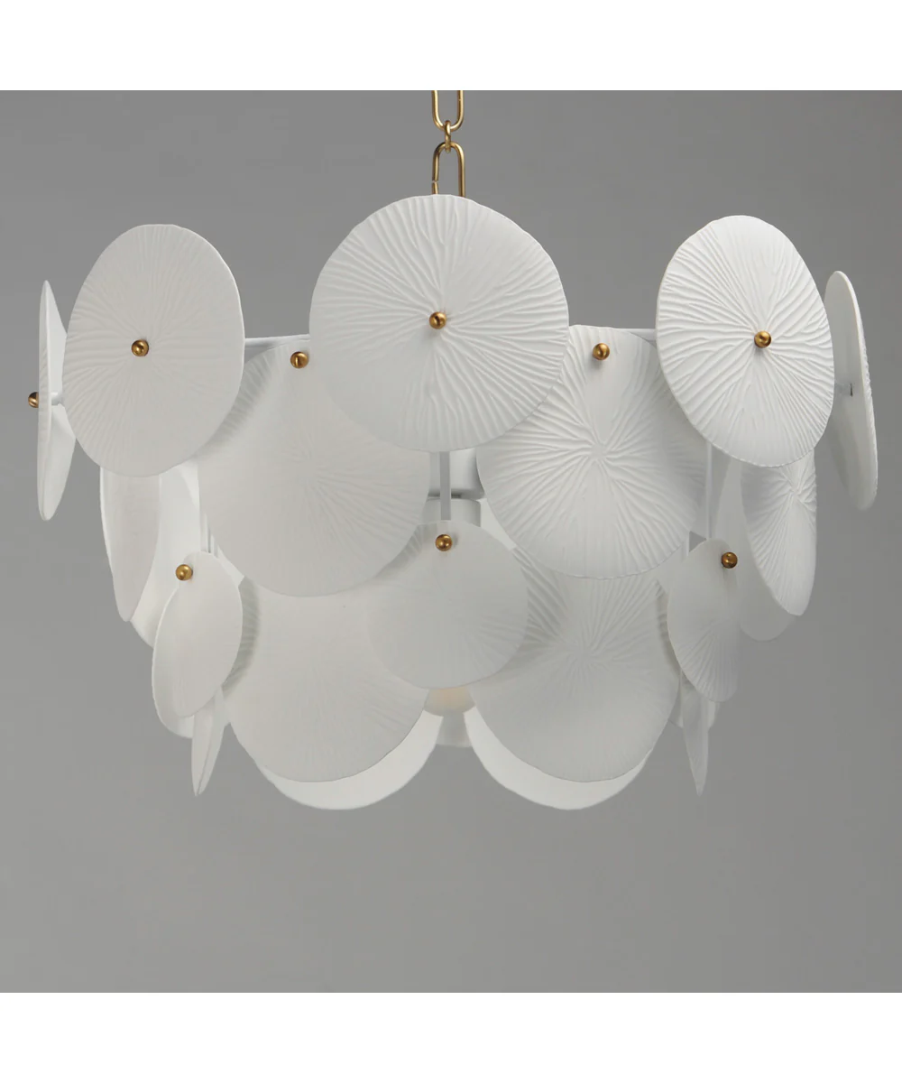 Isla 4-Light Pendant Natural Aged Brass - Image 2