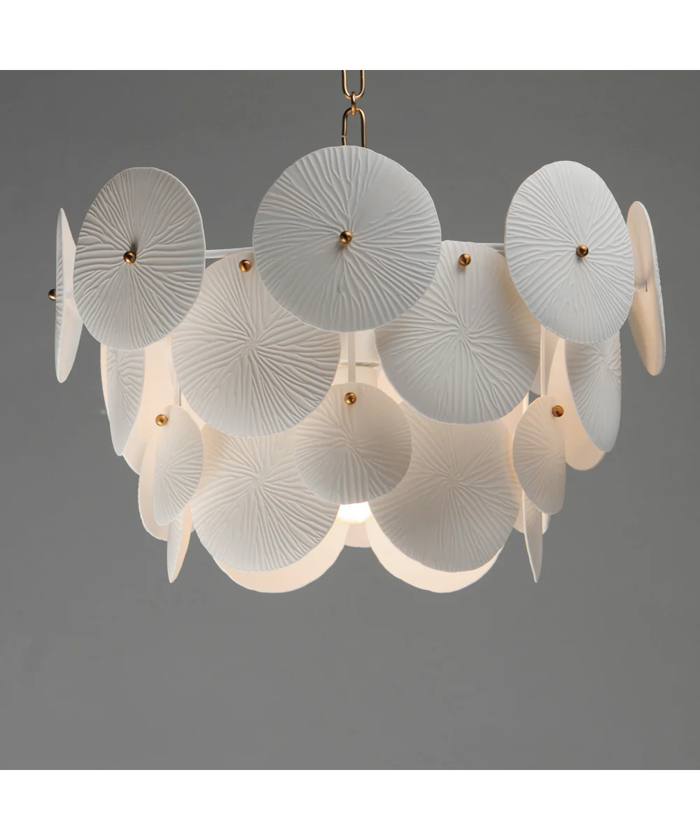 Isla 4-Light Pendant Natural Aged Brass - Image 3