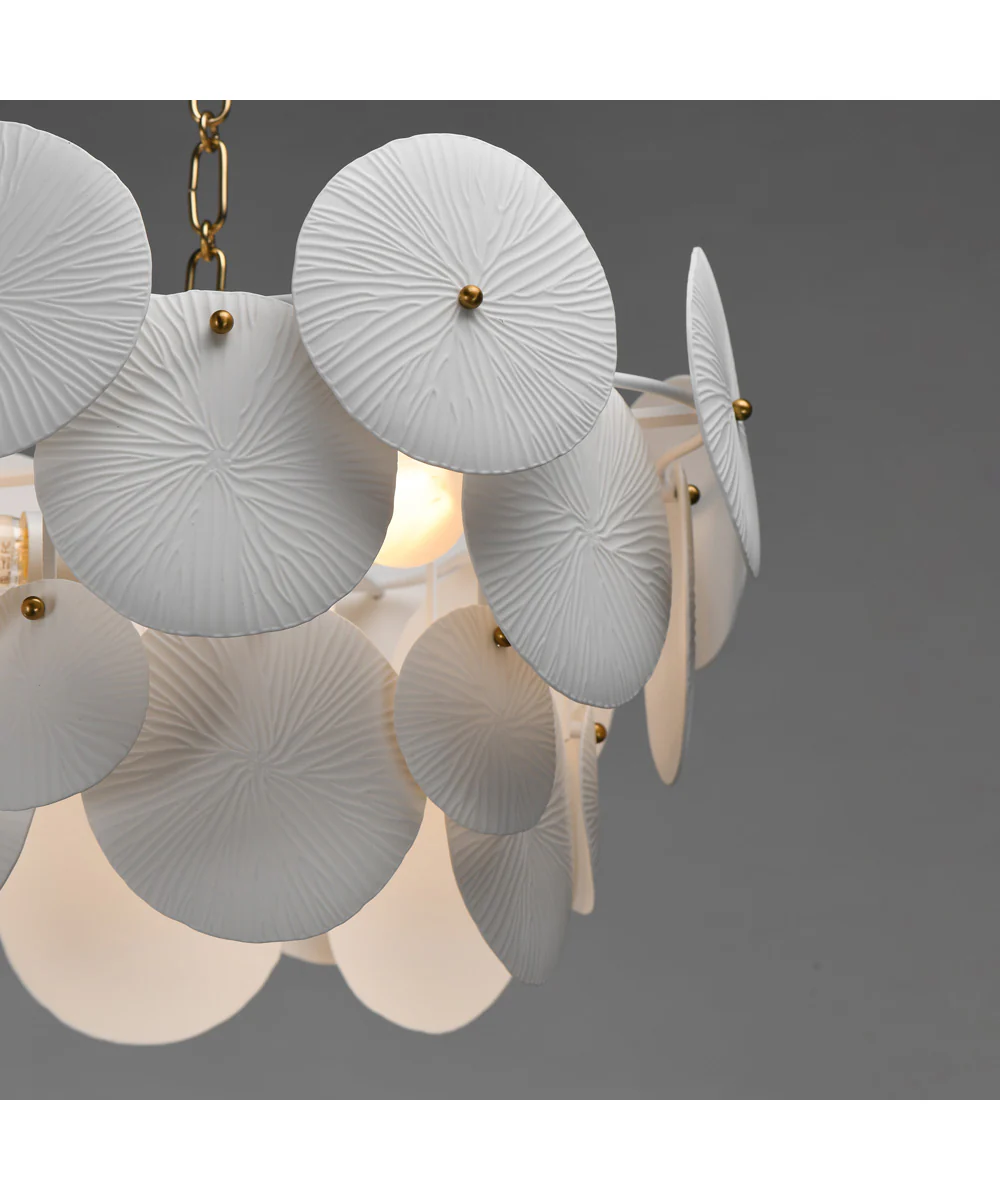 Isla 4-Light Pendant Natural Aged Brass - Image 4