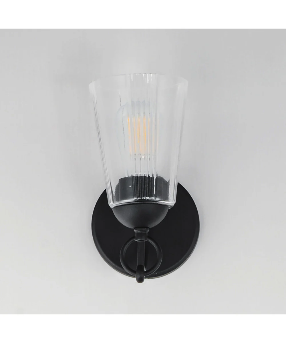 Jackson Hole 1-Light Wall Sconce Black - Image 2