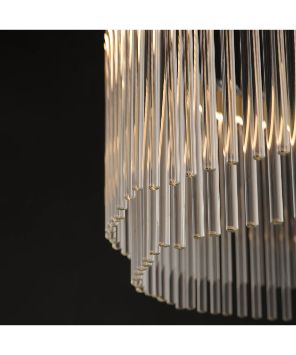 Jolie 24 inch LED Pendant Natural Aged Brass - Image 5